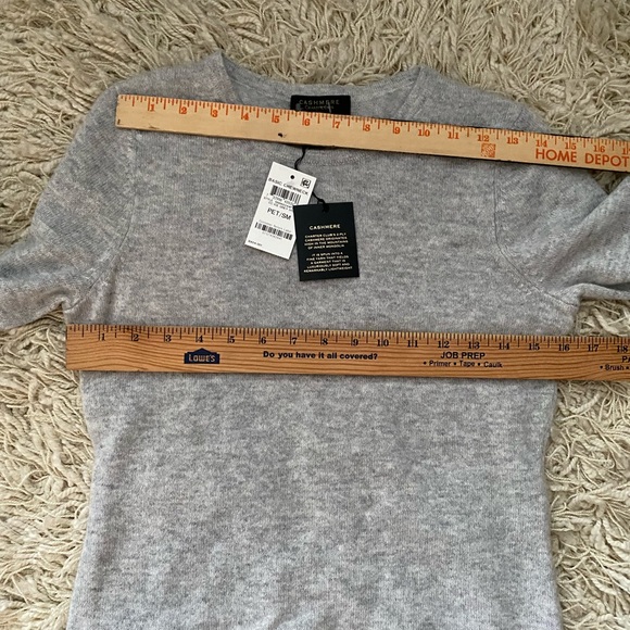 NWT 100% Pure Cashmere charter club luxury cashmere Sweater - Picture 4 of 11